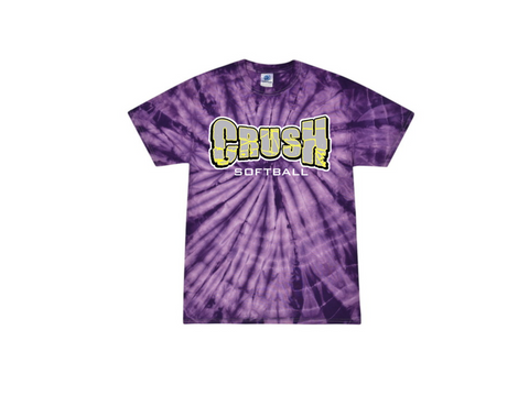 Crush Tee purple Tie Dye