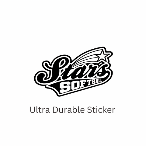 Stars Sticker - ULTRA durable - dishwasher safe