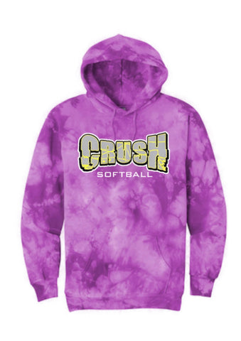 Crush Hoodie purple Tie Dye