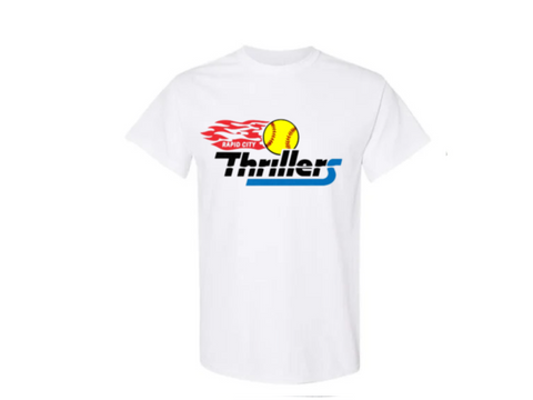 Thrillers flame short sleeve white